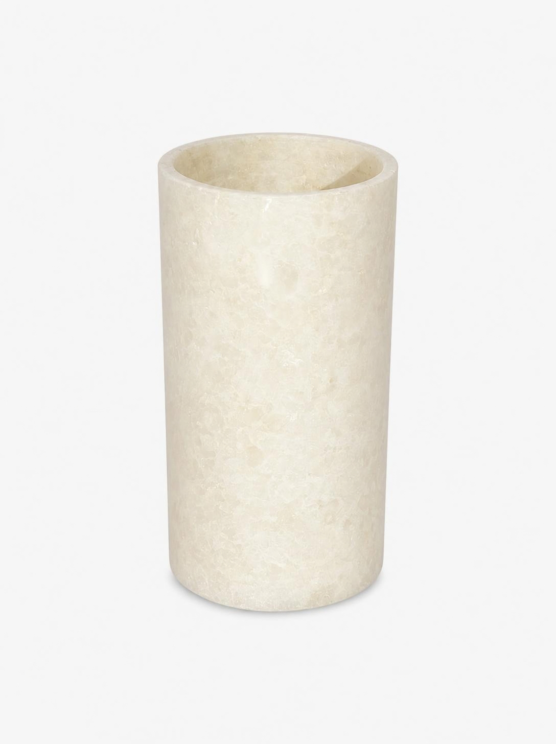 Alabast Cylinder Hvid (20 cm)