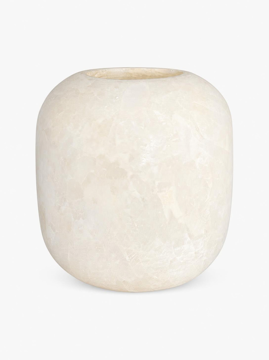 Alabast Curra Hvid (25 cm)
