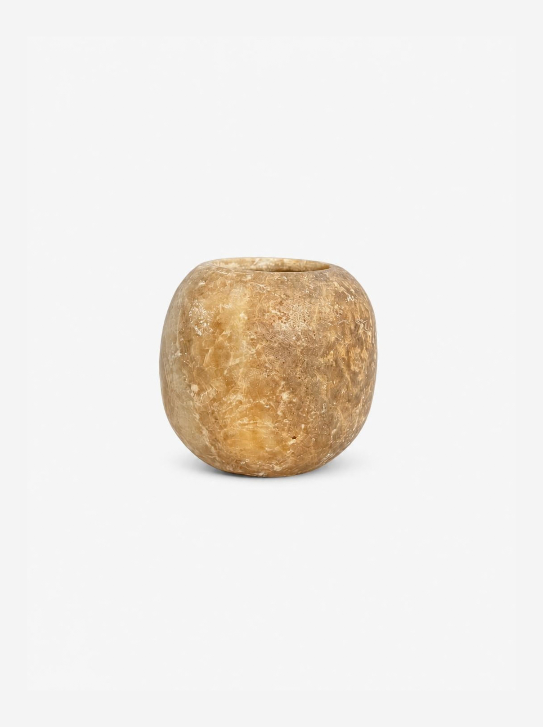 Alabast Curra Brun (8 cm)
