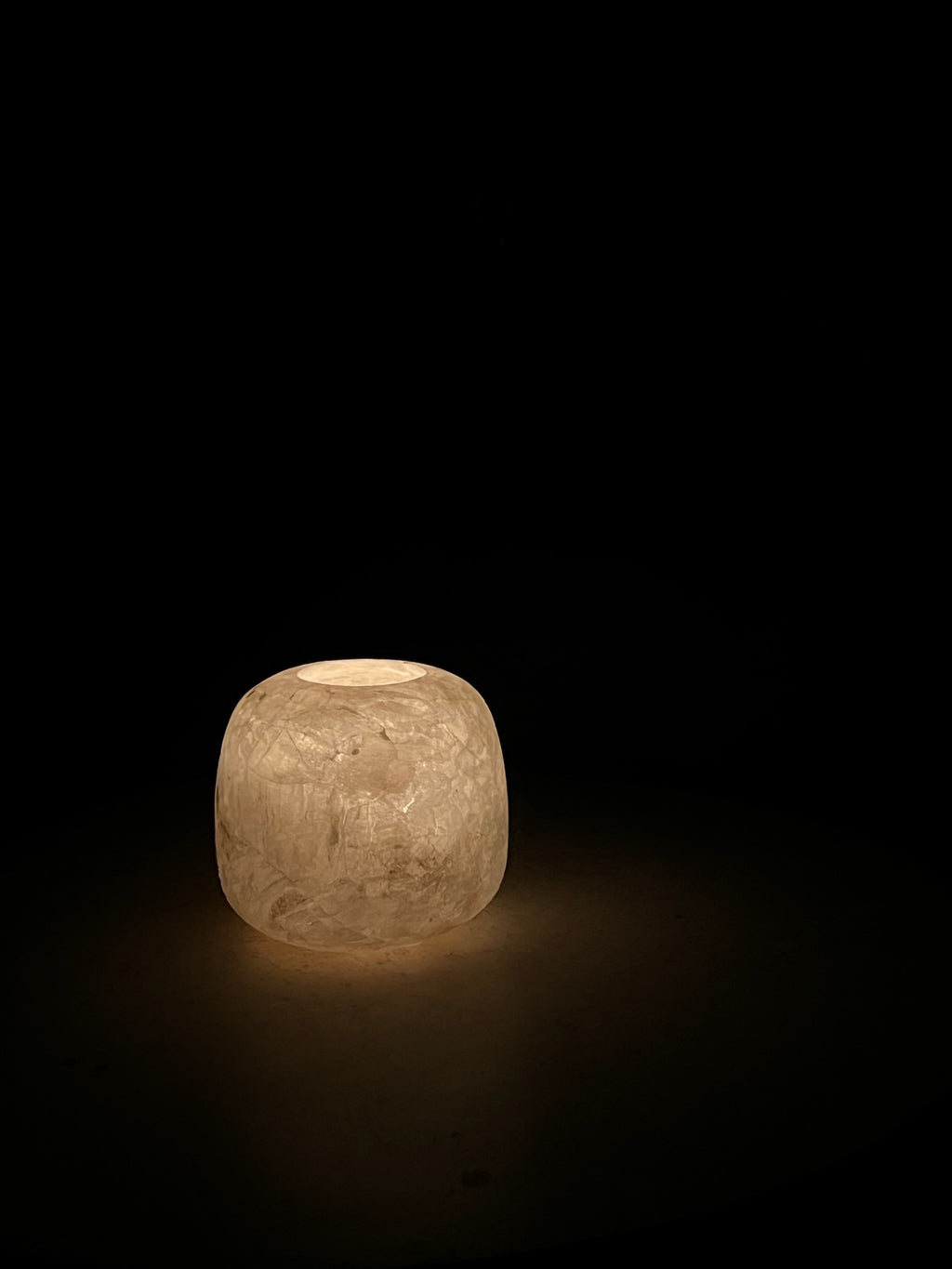 Alabast Curra Hvid (20 cm)